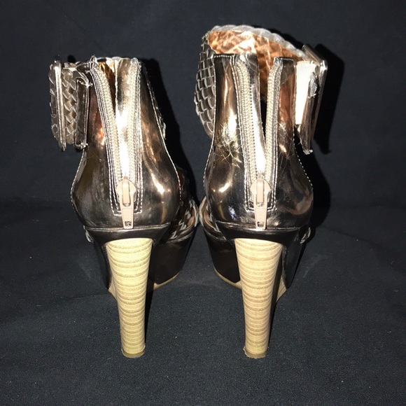 BCBGeneration- Candiss Braided Ankle Strap Wedges - Picture 4 of 8